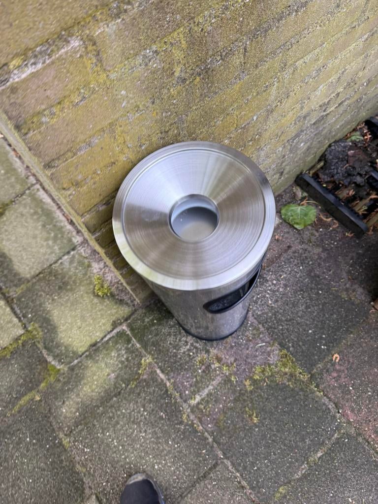 Asbak rvs, Verzamelen, Ophalen of Verzenden, Nieuw, Asbak