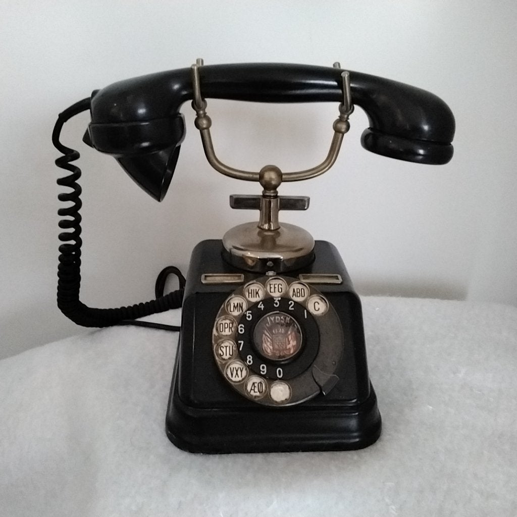 Antieke telefoon - izgst  - JYDSK Danmark, Ophalen of Verzenden
