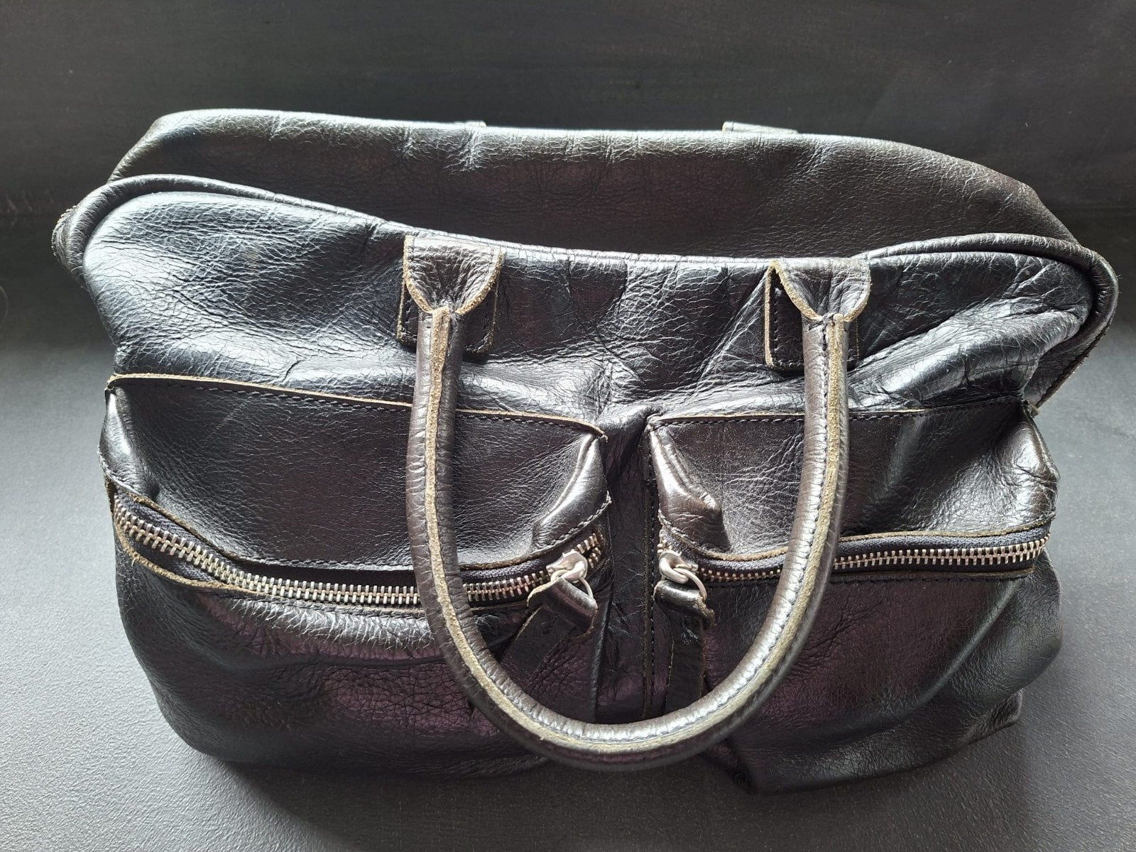 Cowboysbag luiertas compleet, Kinderen en Baby's, Gebruikt, Cowboysbag, Schoudertas functie, Zwart