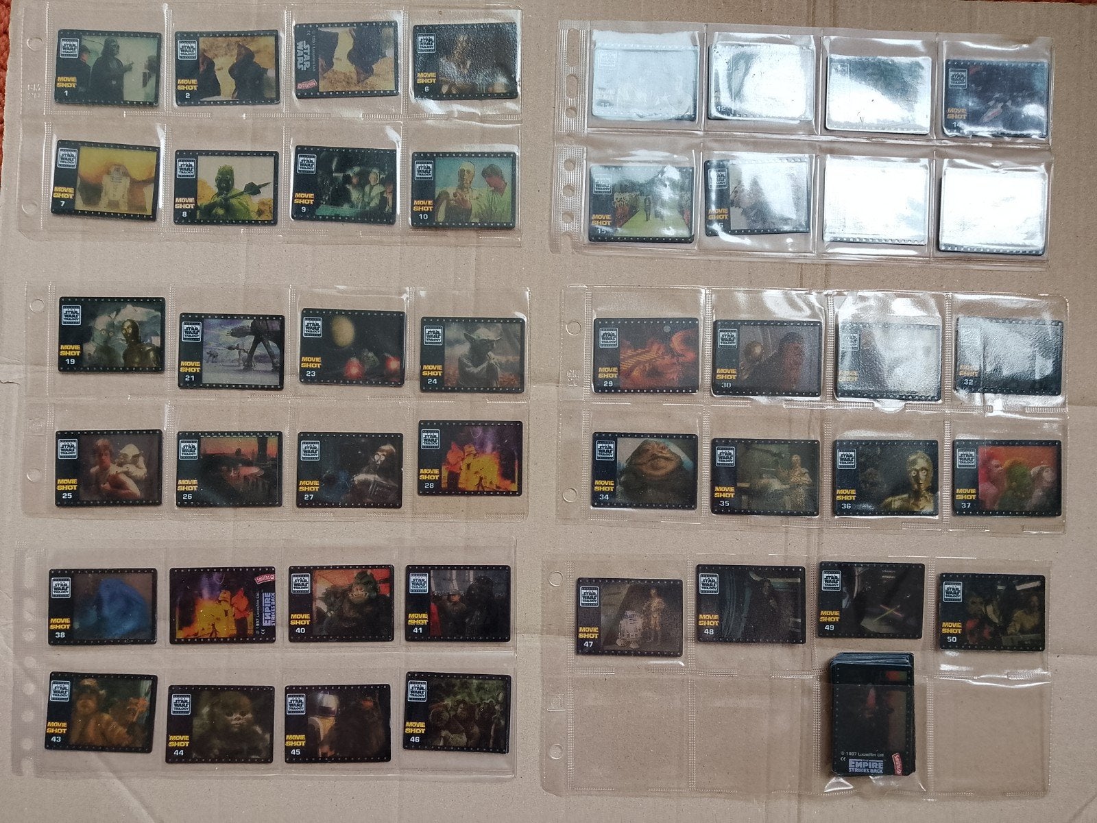 Star Wars movie shots 1997 compleet, Verzamelen, Star Wars, Ophalen of Verzenden, Zo goed als nieuw, Actiefiguurtje