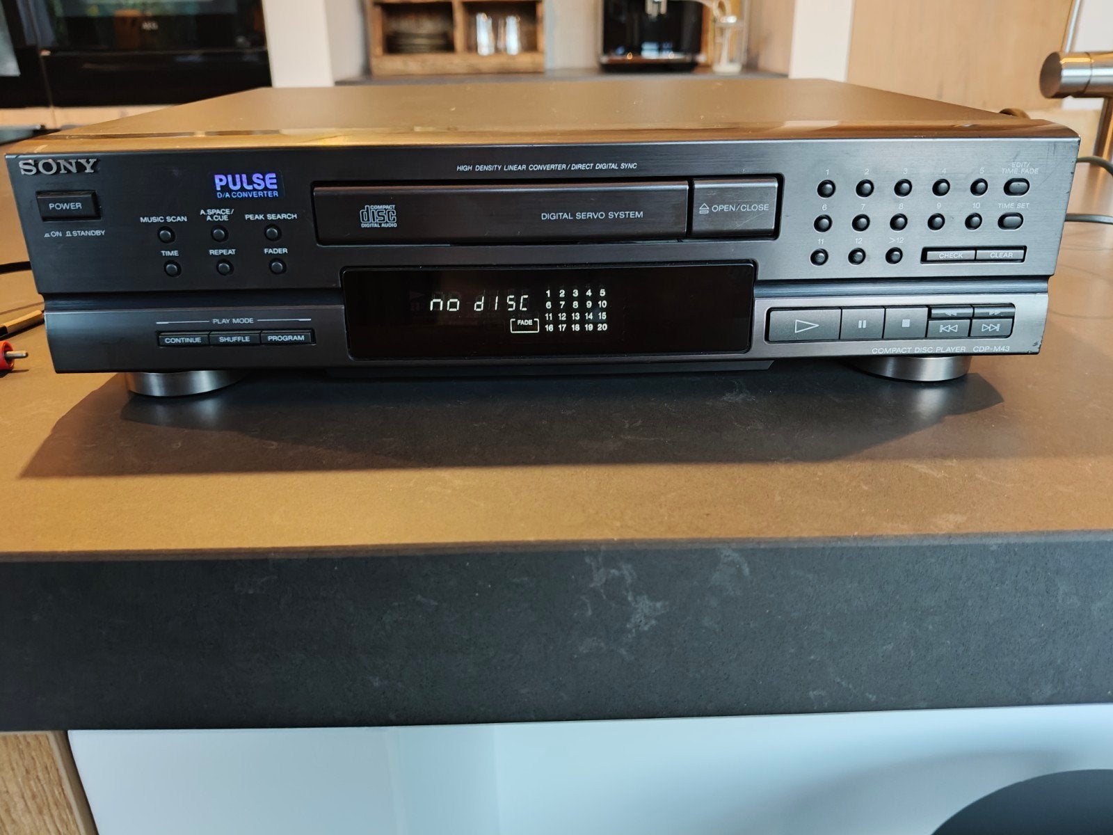 Sony cdp-s43 cd-speler, Ophalen, Sony