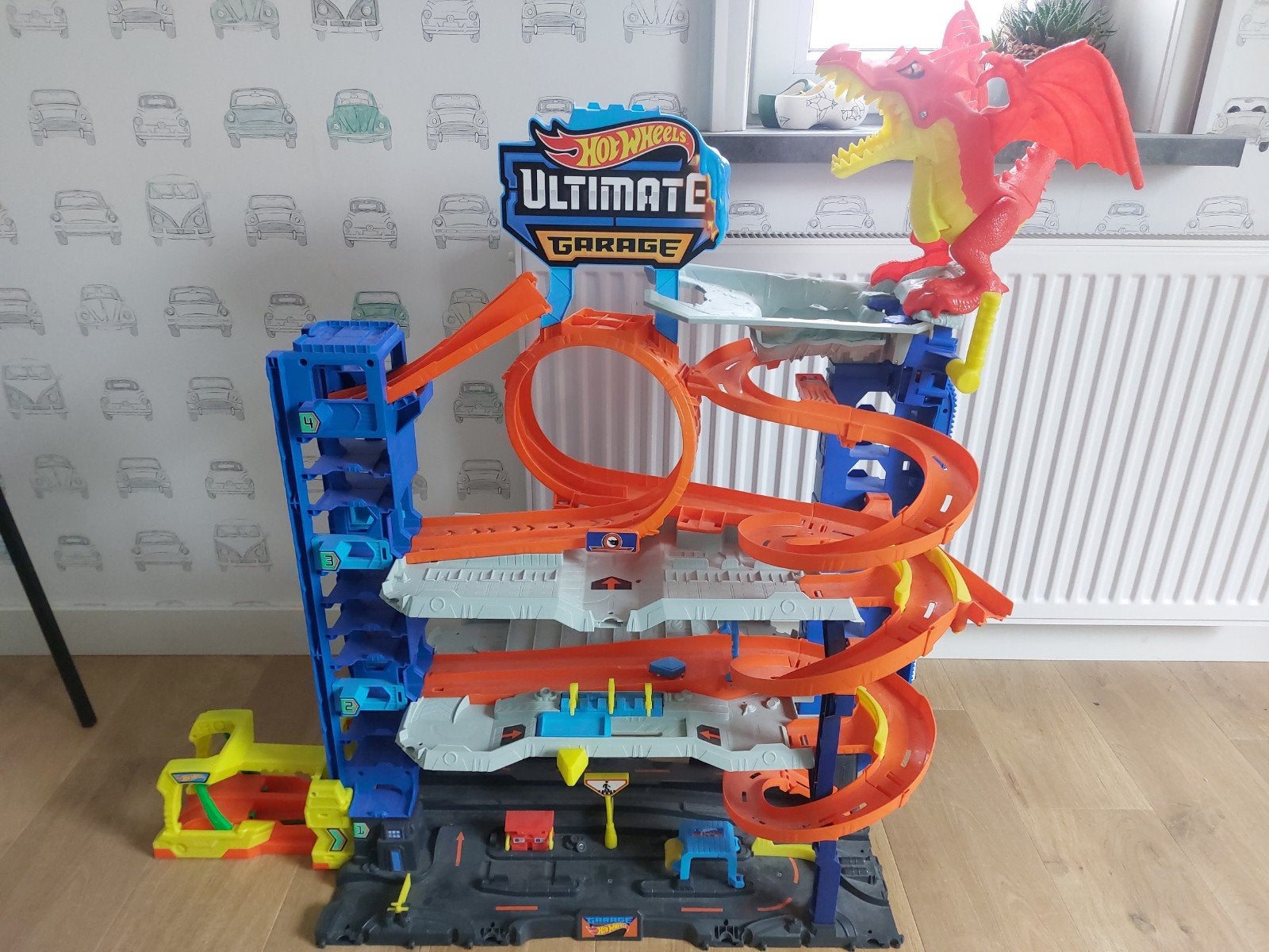 Hotwheels ultimate garage, Kinderen en Baby's, Speelgoed | Racebanen, Ophalen, Racebaan, Zo goed als nieuw, Hot Wheels