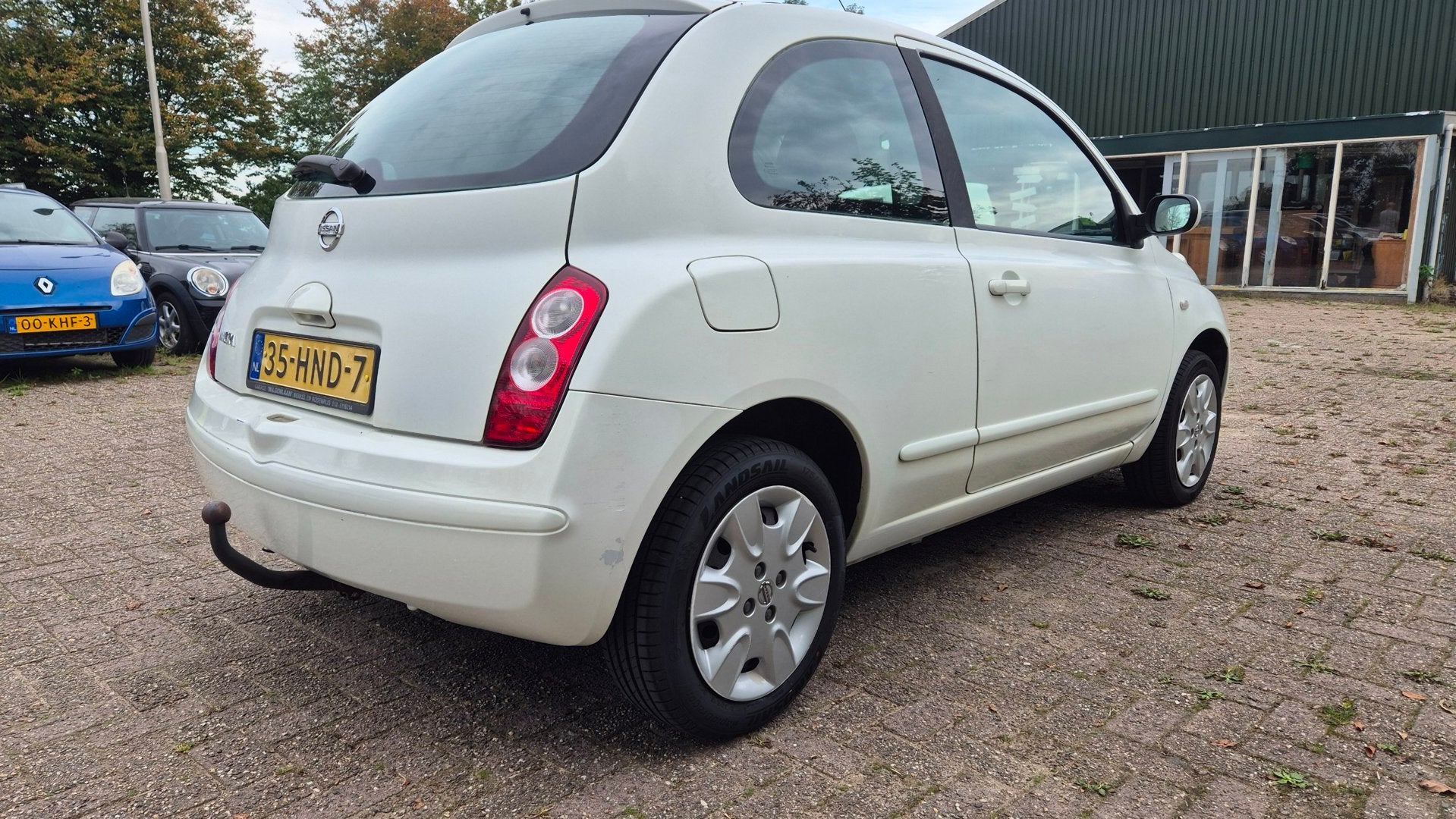 Nissan Micra 1.2 Acenta 110000 KM! AIRCO KETTING NWE APK, Voorwielaandrijving, 4 cilinders, Wit, Origineel Nederlands