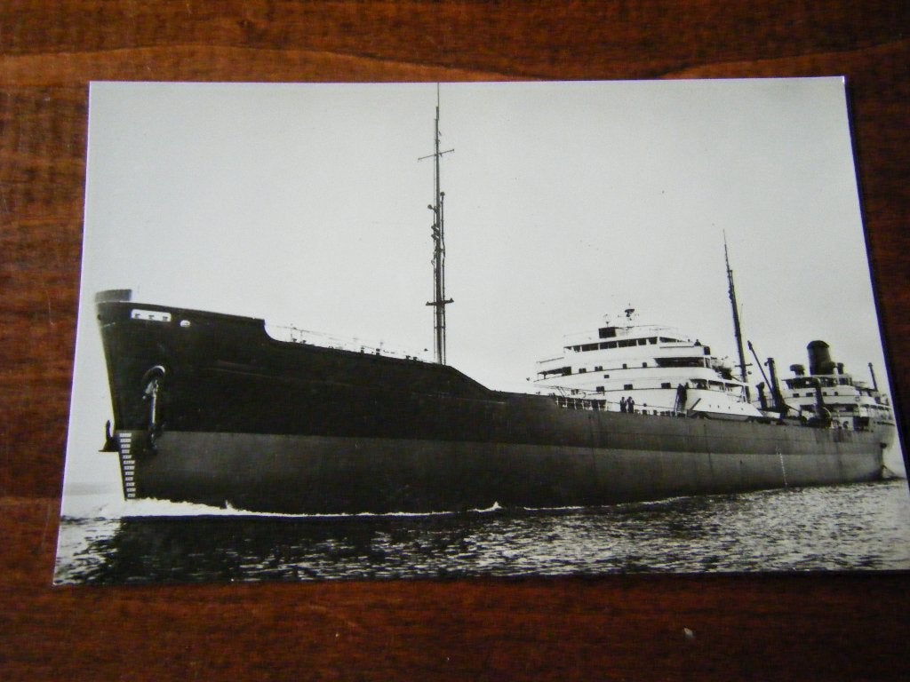 T42 - Schip Shell - Type t.s.s. Munttoren - Mooi/Oud, Verzamelen, Ophalen of Verzenden, Gebruikt, Kaart, Foto of Prent