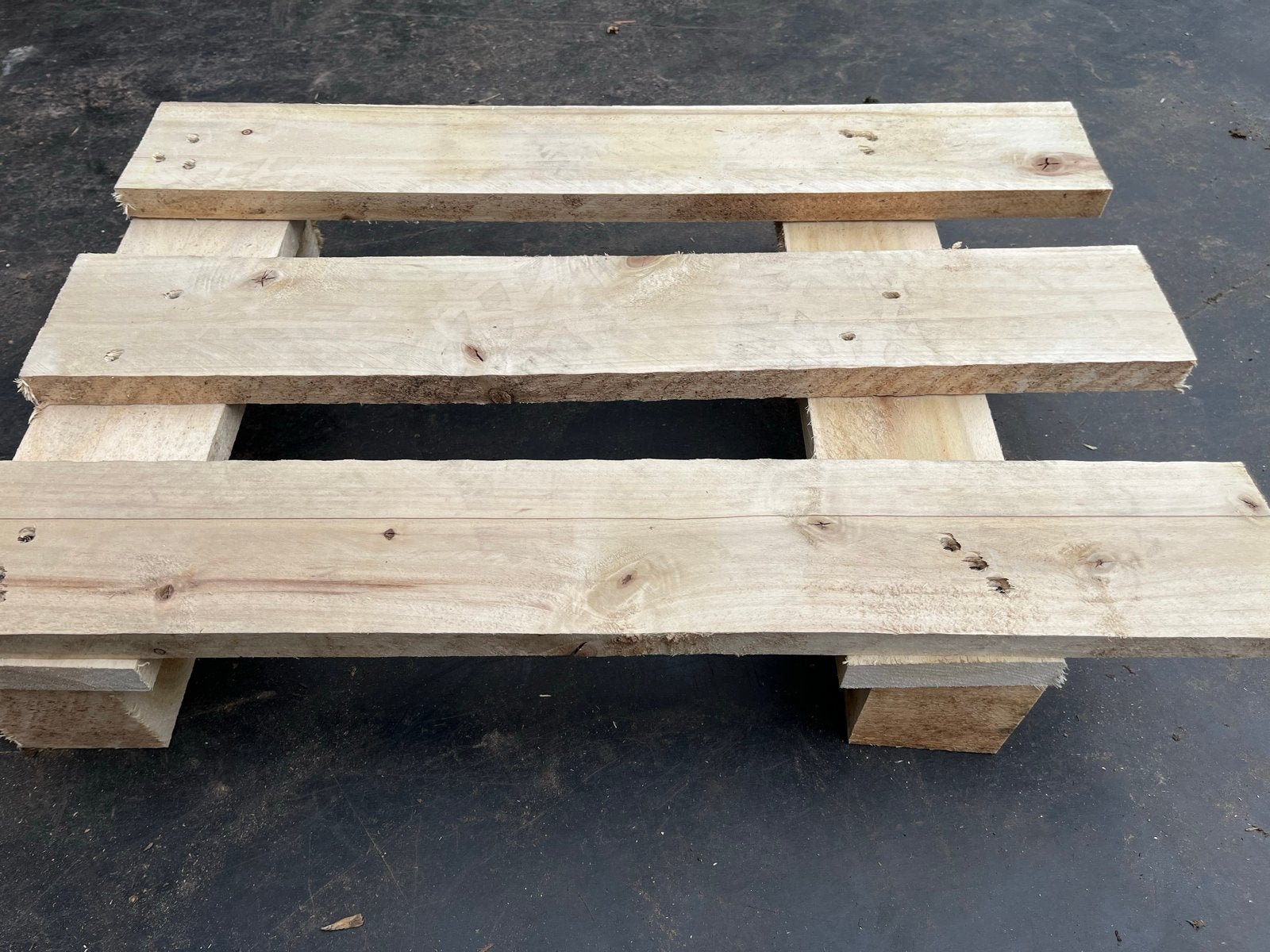 Houten Pallets mini pallet voor zwaare metalen, Gebruikt, Ophalen of Verzenden, 50 mm of meer, Minder dan 200 cm