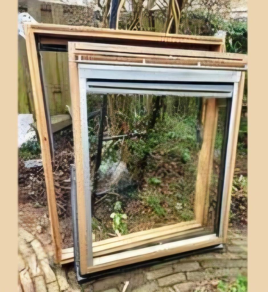 2 Velux dakramen 114x140 cm te koop, Ophalen of Verzenden, Gebruikt, Minder dan 80 cm, Dakraam