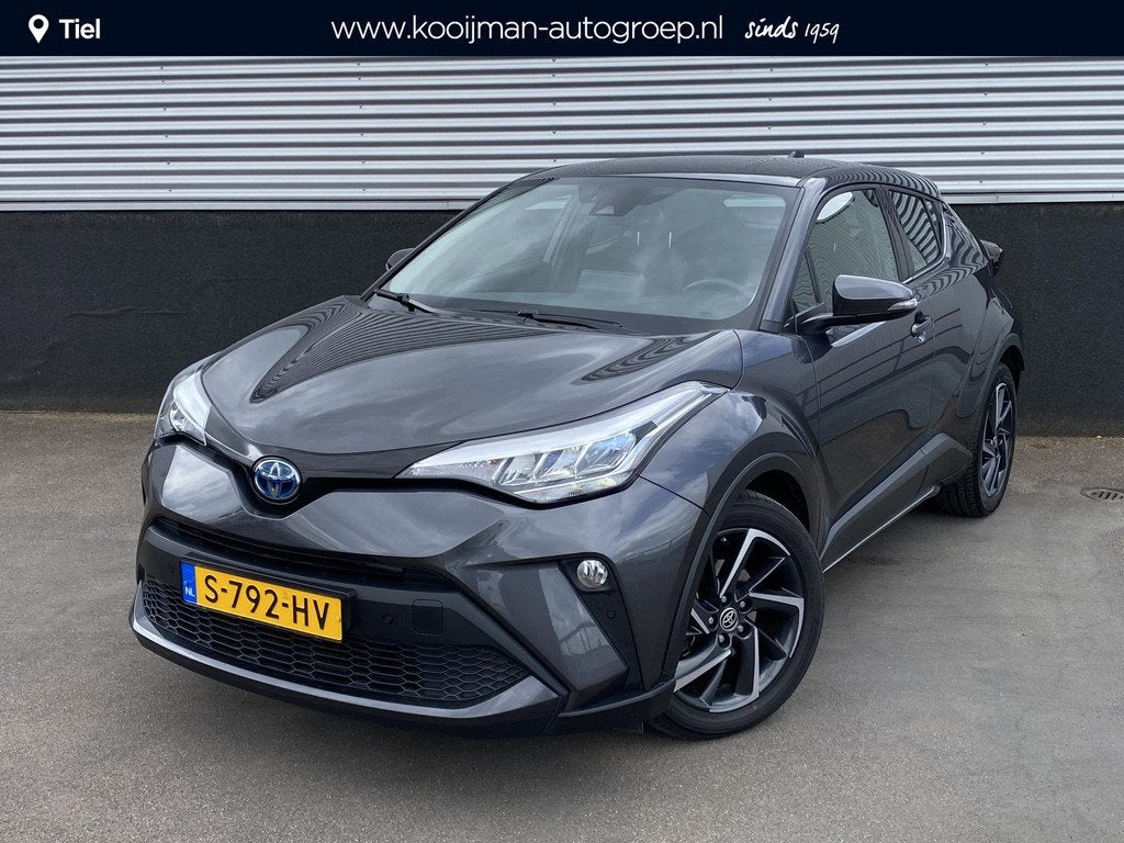 Toyota C-HR 2.0 Hybrid Dynamic NL-auto! Navigatie, Smart Key, Auto's, Euro 6, 4 cilinders, Leder en Stof, Origineel Nederlands