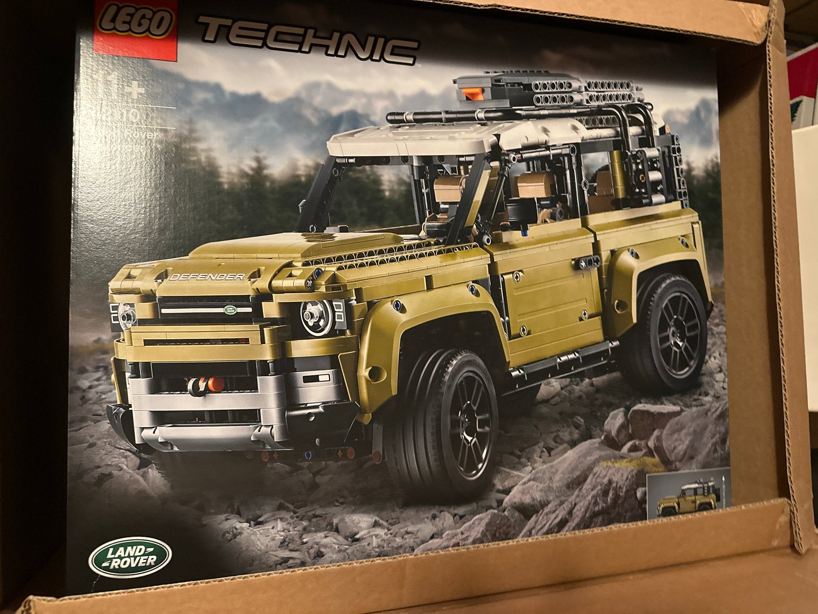 Lego Technic 42110 Land Rover Defender Nieuw in doos, Ophalen of Verzenden, Nieuw, Lego