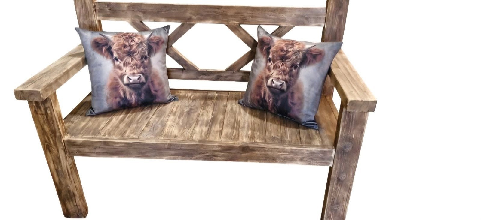 Supergaaf houten bankje voor binnen of veranda, Huis en Inrichting, Woonaccessoires | Overige, Gebruikt, Ophalen