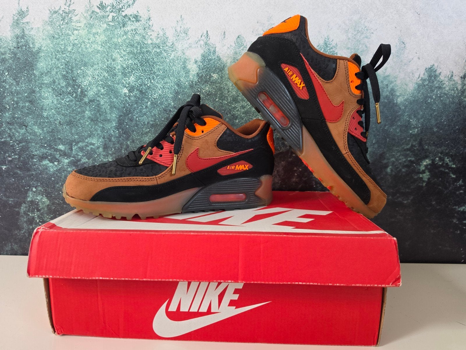 Nike Air Max 90 Ice HW QS Halloween, Ophalen of Verzenden, Zo goed als nieuw, Zwart