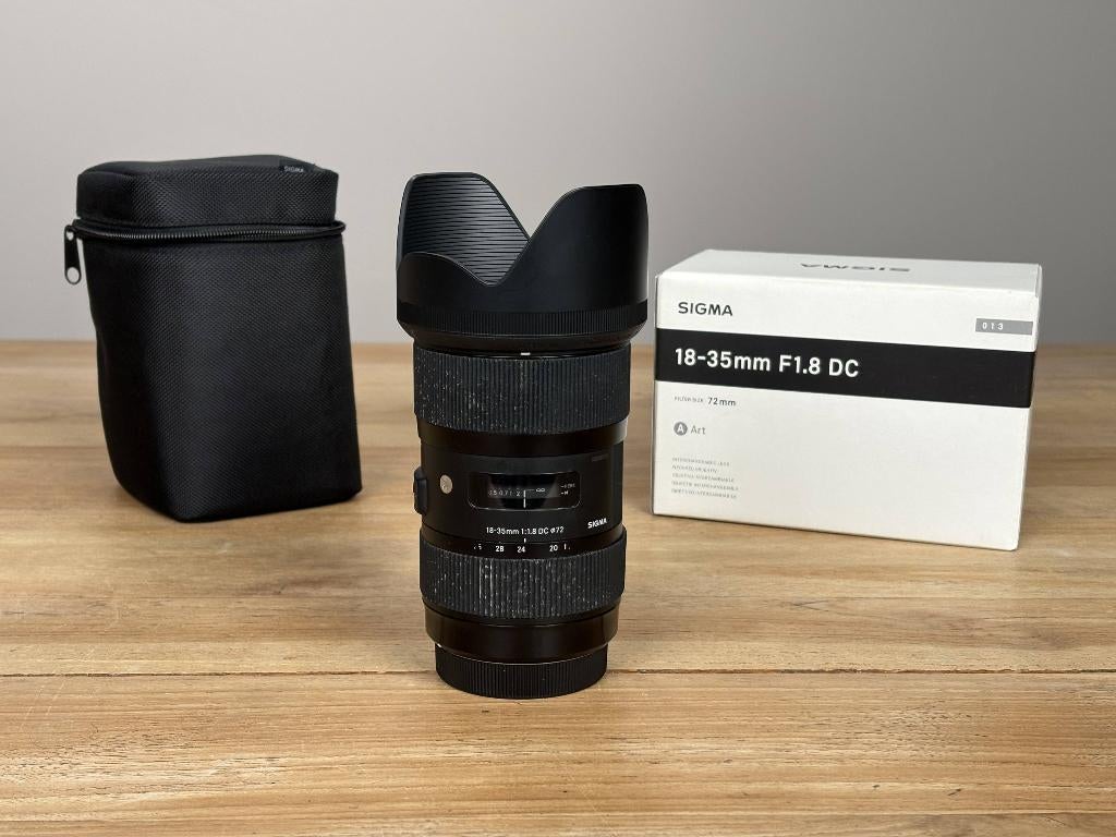 Sigma 18-35mm f/1.8 Art | Top staat | Video/Foto lens, Audio, Tv en Foto, Fotografie | Lenzen en Objectieven, Ophalen, Zo goed als nieuw
