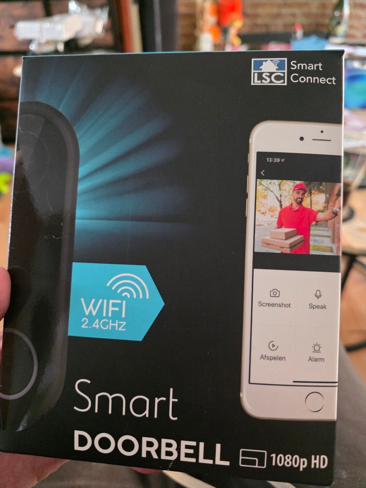 smart deurbel lsc, Huis en Inrichting, Ophalen of Verzenden, Ingebouwde camera, Nieuw, Bedraad