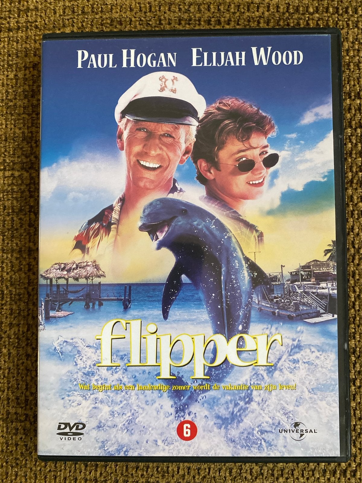 Flipper dvd - Familie-avontuur met Paul Hogan, Engels, Nederlands, Overige genres, Ophalen of Verzenden
