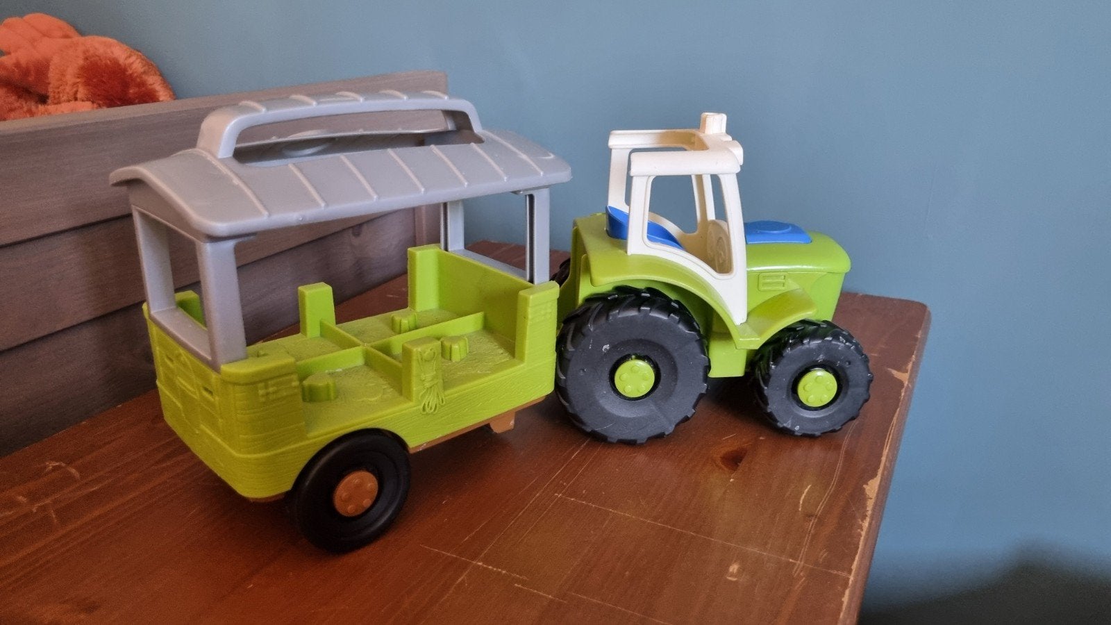 Fisher-Price tractor met aanhanger, Ophalen of Verzenden, Gebruikt