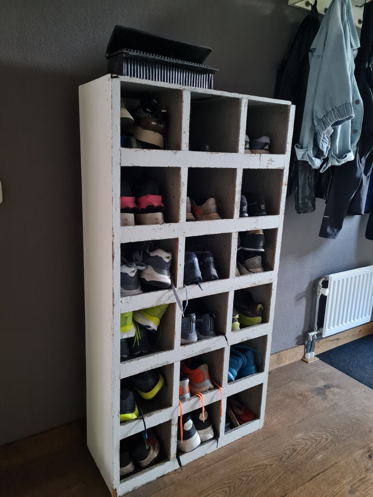 Handige schoenenkast met 18 vakken, Ophalen, Gebruikt