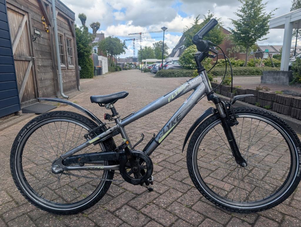 Flyke kinderfiets 24 inch, Fietsen en Brommers, Ophalen, Gebruikt, Overige merken