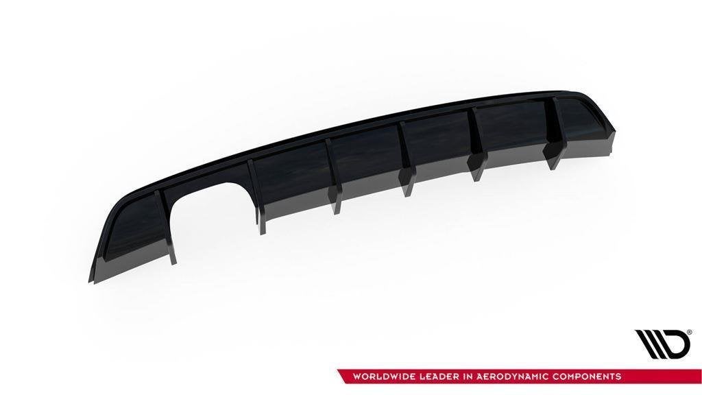 Maxton Rear Valance Centre Diffuser Spoiler Geschikt voor VW, A.parts@hotmail.nl, Trasmolenlaan 12 3447 GZ Woerden, Verzenden