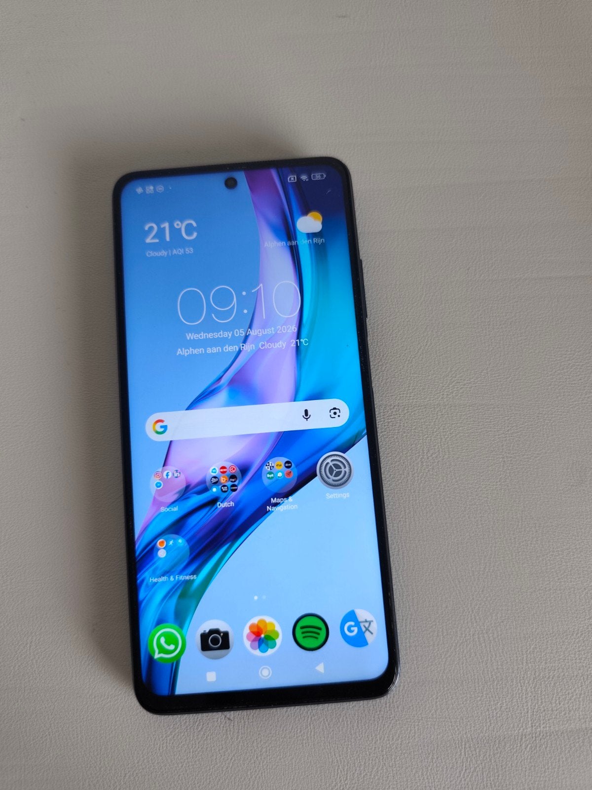 Xiaomi Mi 10T Lite 5G - Barst achterkant, scherm krasvrij, Ophalen of Verzenden, Gebruikt, Zonder abonnement, Zonder simlock