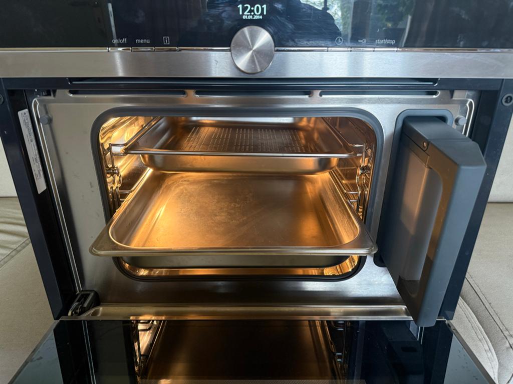 Siemens compacte inbouw combi-oven met magnetron, Witgoed en Apparatuur, Ovens, Zo goed als nieuw, Inbouw, Combi-oven, Siemens