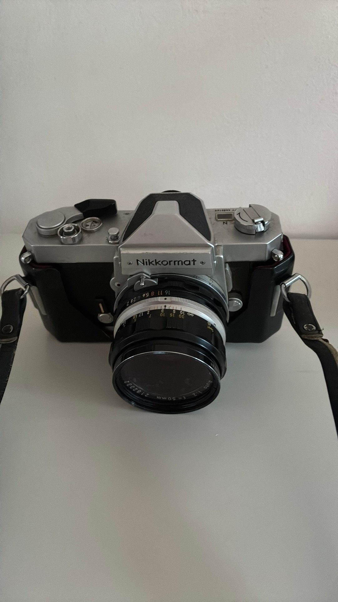 Nikkormat analoge camera, Audio, Tv en Foto, Fotocamera's Analoog, Ophalen of Verzenden, Gebruikt, Spiegelreflex, Nikon
