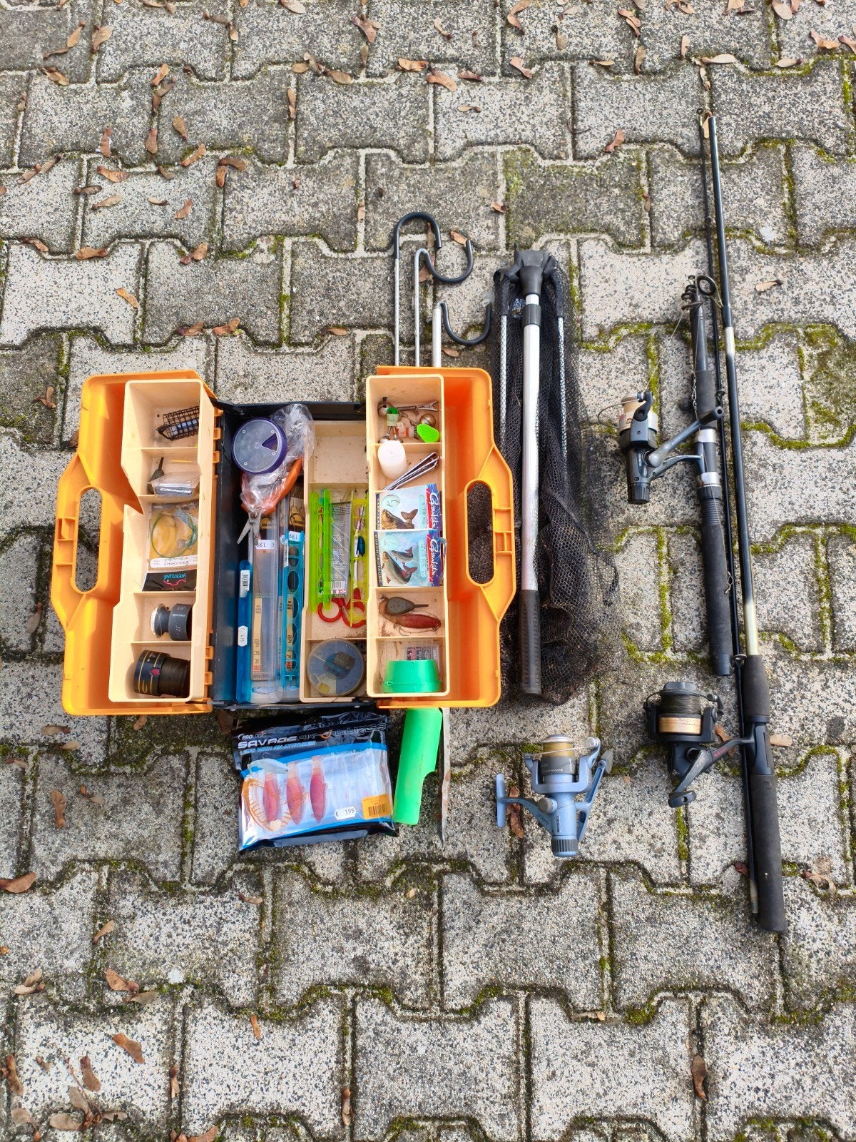 Complete Visset Visspullen (Abu Garcia, SPRO, Shakespeare, S, Ophalen, Zo goed als nieuw, Werphengel