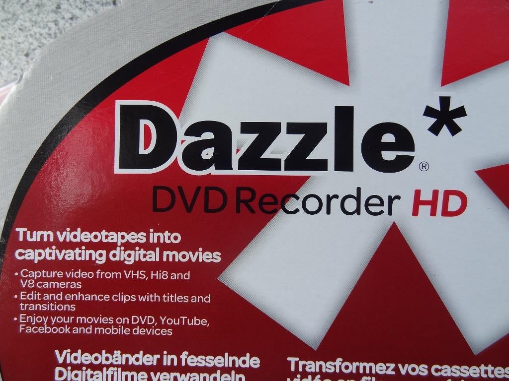 Dazzle Video Montage Recorder, Ophalen, Gebruikt