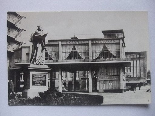 Q85 Rotterdam - Monument Erasmus, Verzamelen, Verzenden, 1940 tot 1960, Ongelopen, Zuid-Holland