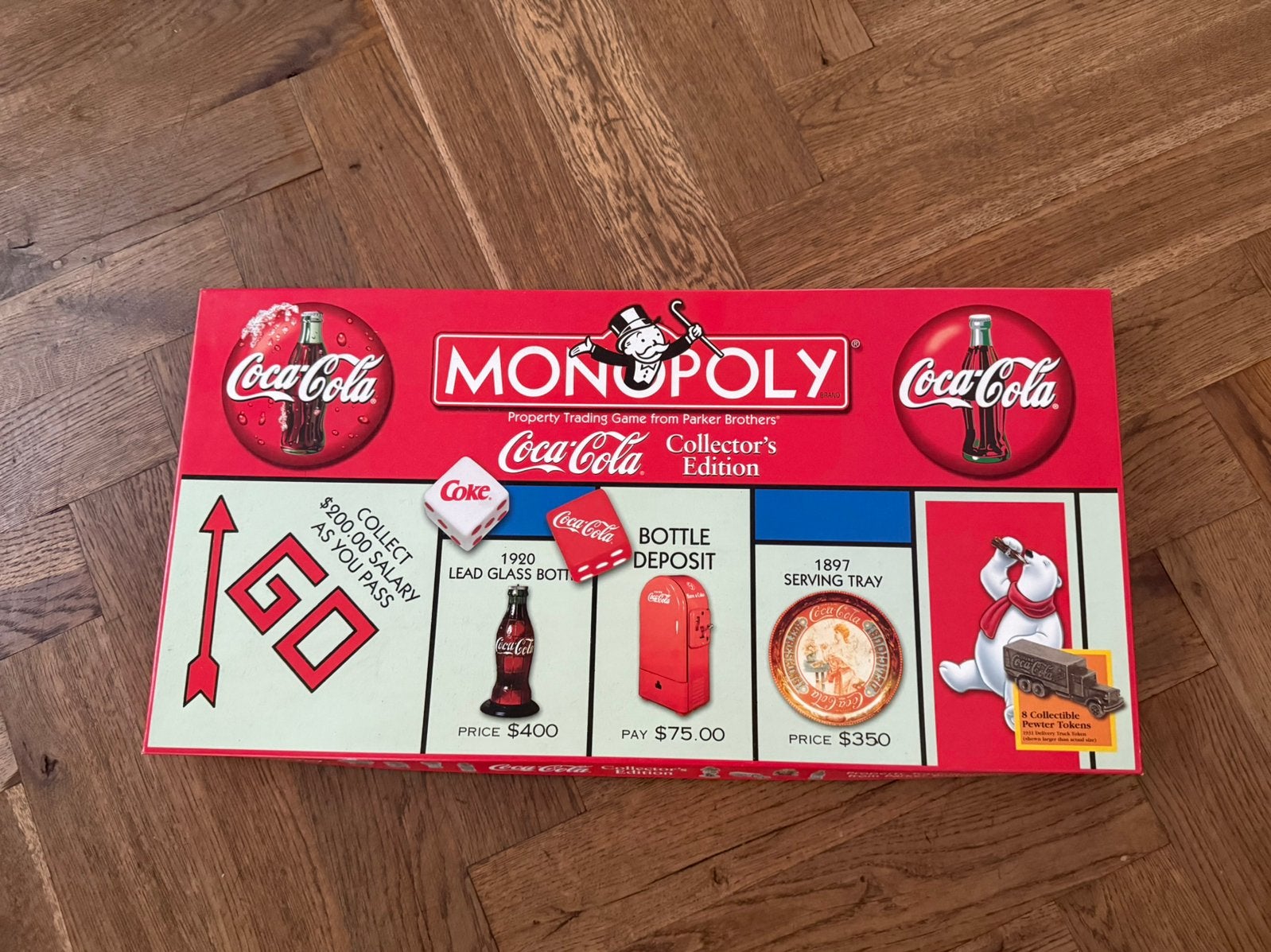 Monopoly Collectors Edition Coca-Cola, Ophalen of Verzenden, Nieuw
