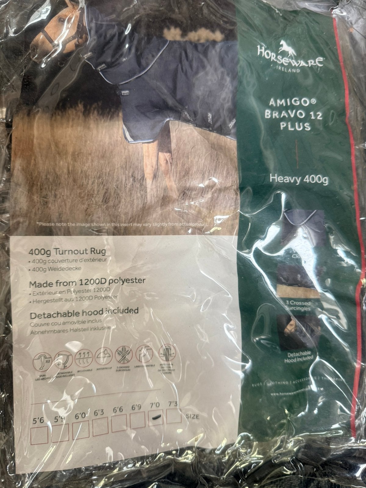 Horsewear winterdeken met liner, Linersysteem, Gebruikt, Extra Full (XL), Ophalen of Verzenden