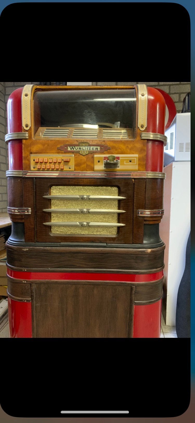 Wurlitzer w61 met stand, Verzamelen, Ophalen, Zo goed als nieuw, Wurlitzer