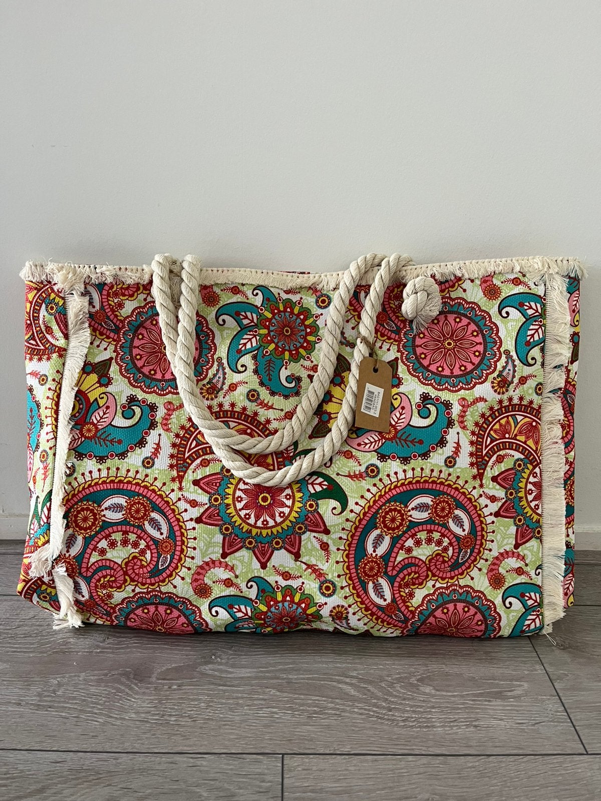 Beach Bag Ibiza Green, 30 cm of meer, Ophalen of Verzenden, Groen, Nieuw