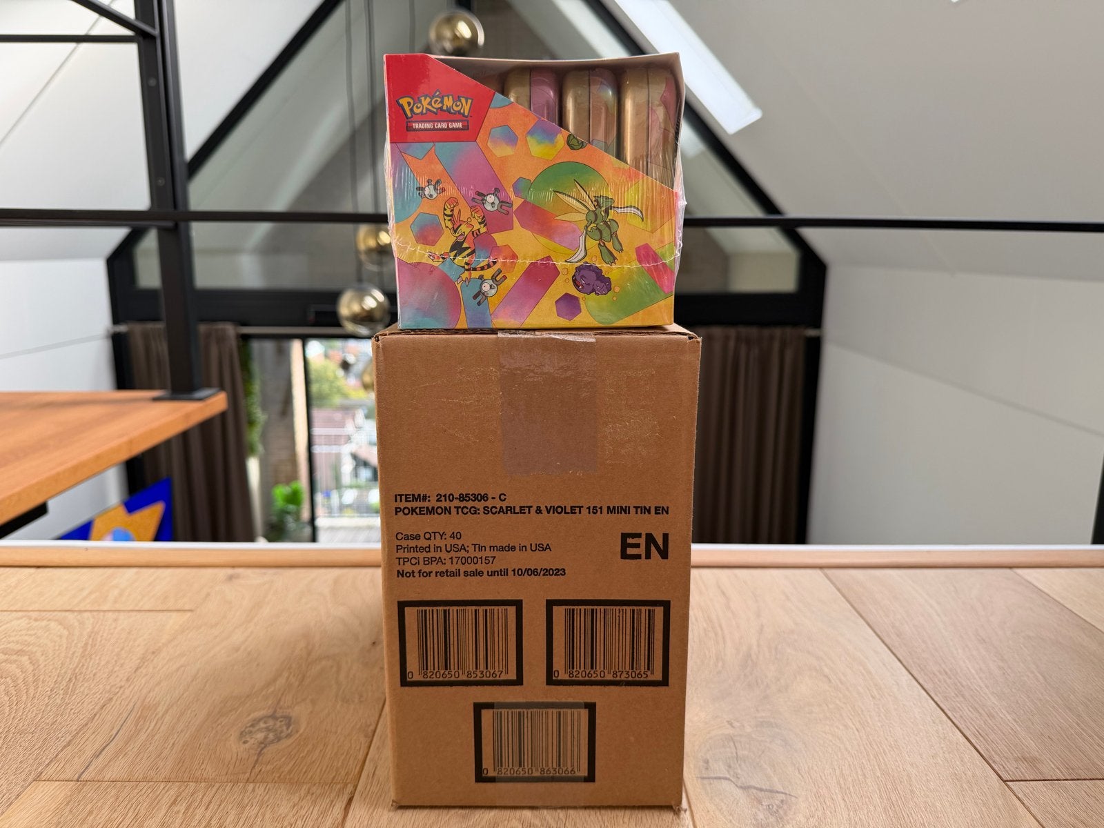 Pokémon 151 Mini Tin Display & Sealed Case – Te Koop, Ophalen of Verzenden, Nieuw, Overige typen