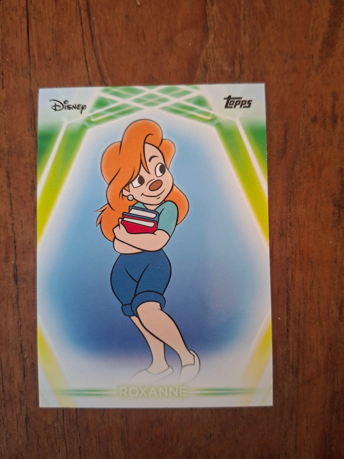 Disney Topps Roxanne kaart - A Goofy Movie, Ophalen of Verzenden, Overige figuren, Zo goed als nieuw, Papier, Kaart of Schrift