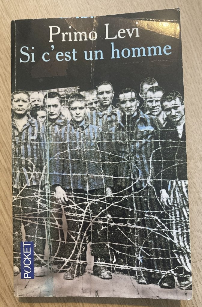 Livre, Primo Levi / Si c'est un homme, Boeken, Ophalen of Verzenden, Gelezen, Primo levi, Non-fictie