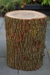 Gezocht  houten boomstam 40 cm breed 50 cm hoog, Tuin en Terras, Haardhout, Ophalen of Verzenden