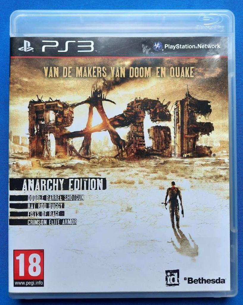 Rage, Spelcomputers en Games, Games | Sony PlayStation 3, Gebruikt, Shooter, 1 speler, Vanaf 18 jaar, Ophalen of Verzenden