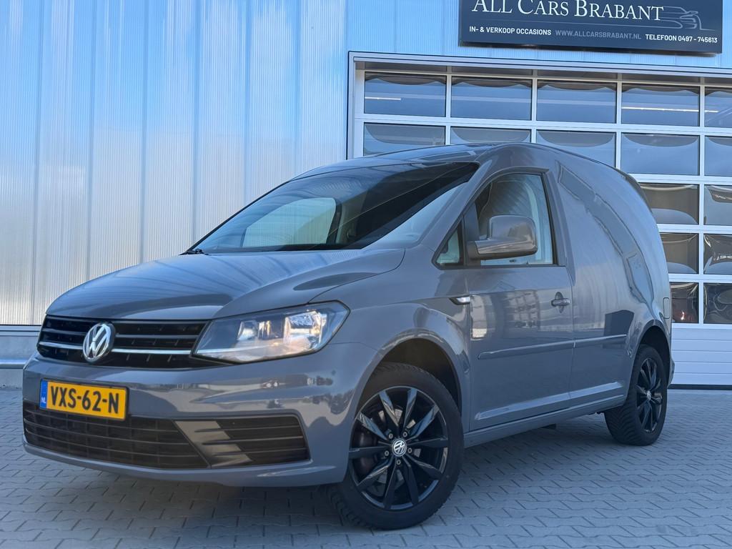 Volkswagen Caddy 1.2 TSI / MARGE / Nardo Grijs / airco / lm, Auto's, Bestelauto's, Voorwielaandrijving, Stof, Gebruikt, 4 cilinders