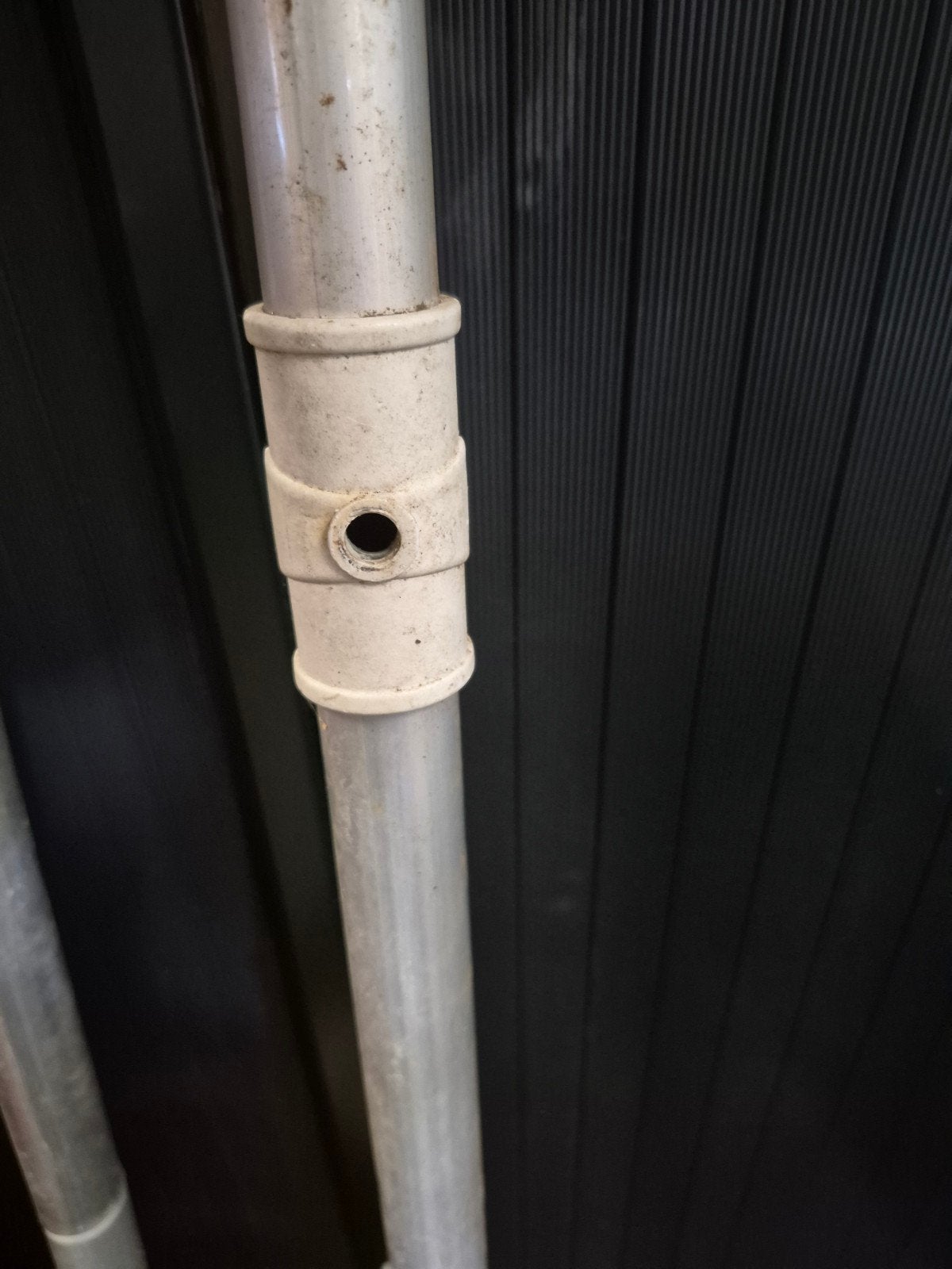 Set van 2 aluminium peddels voor boot of kano, Ophalen, Gebruikt, Enkelbladige peddel
