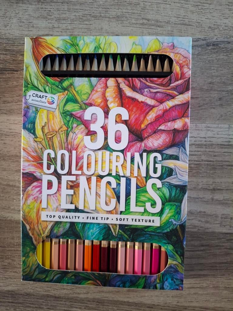 Nieuwe kleurpotloden set - 36 stuks, Ophalen, Nieuw, Potlood of Stift