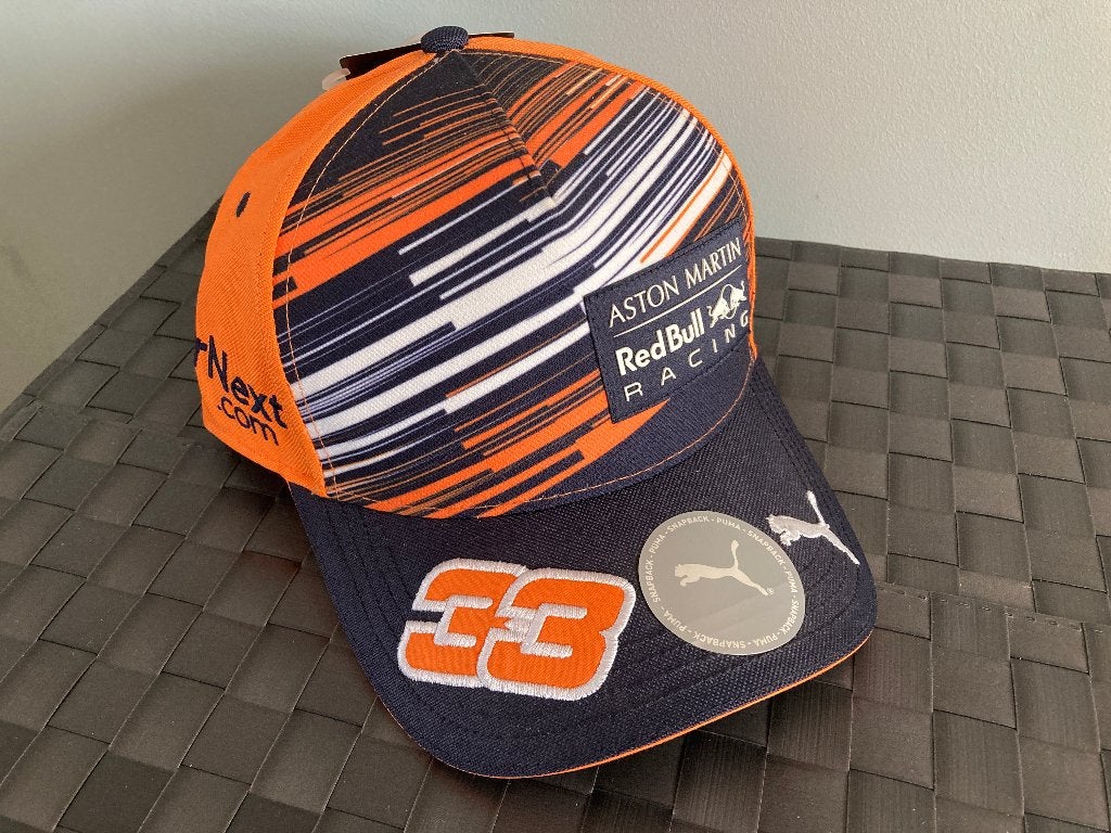 ✅ Max Verstappen Curved Pet 2020 Zandvoort GP Cap Red Bull, Ophalen of Verzenden, Nieuw, Formule 1