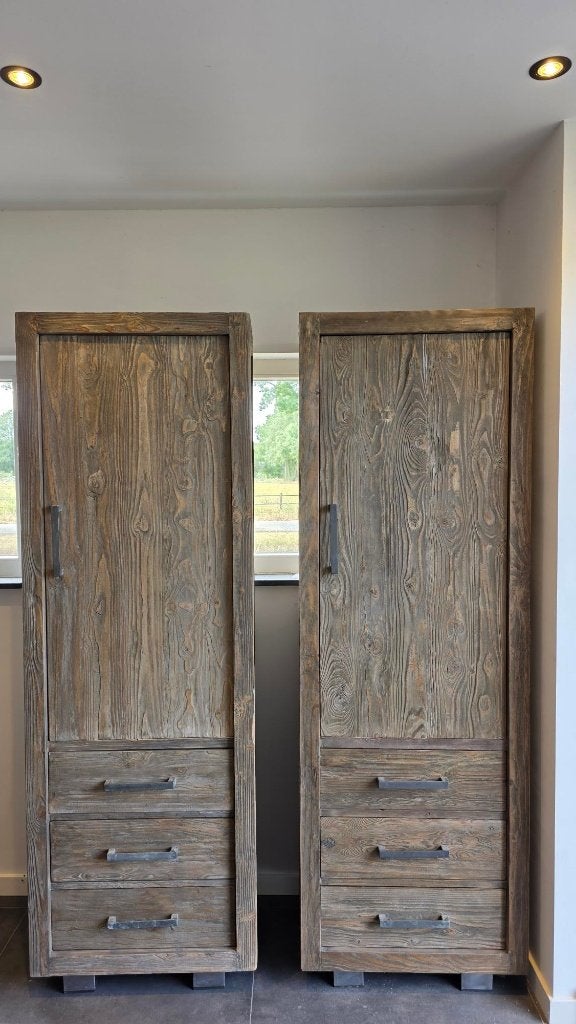 Alesio meubels Pronto 2 Hoge kast, 1 Tv meubel, 1 Salontafel, Ophalen