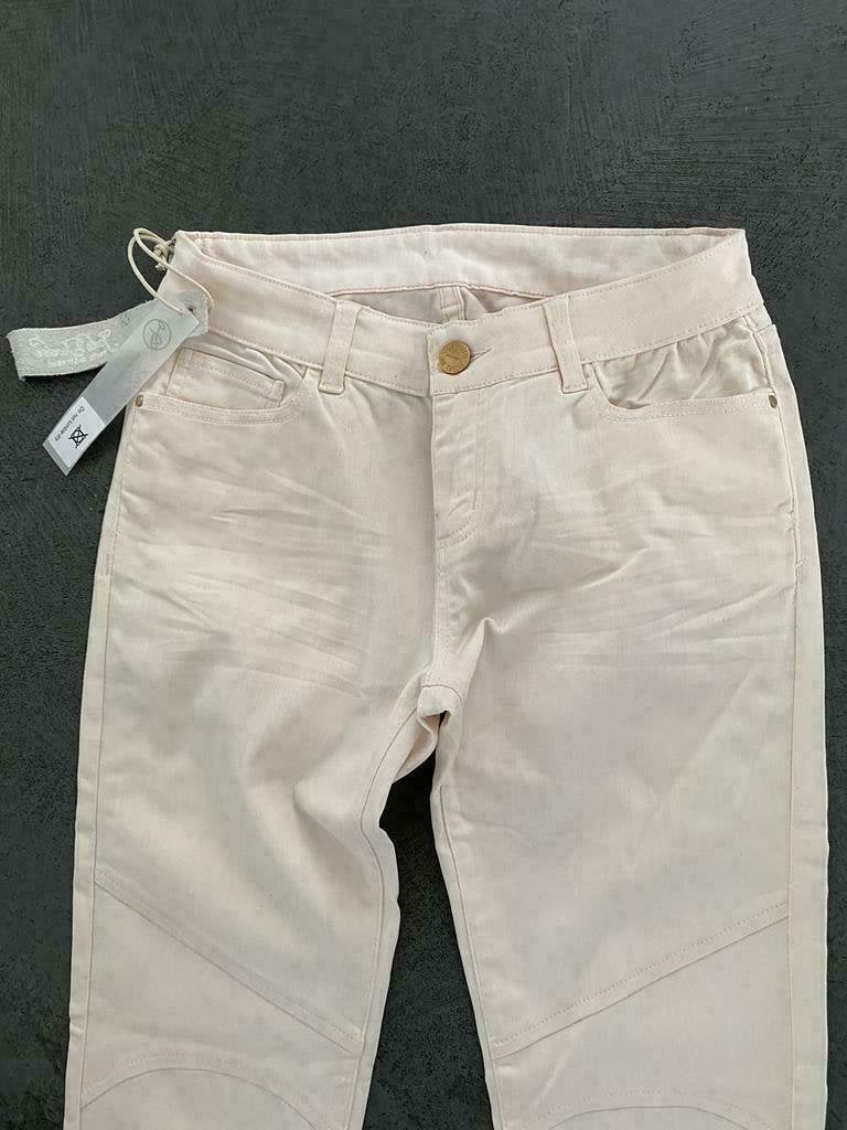 F570 Nieuw:jeans Jade Twelve: maat 27=XS=34 broek licht-roze, Kleding | Dames, Spijkerbroeken en Jeans, Jade Twelve, Overige kleuren