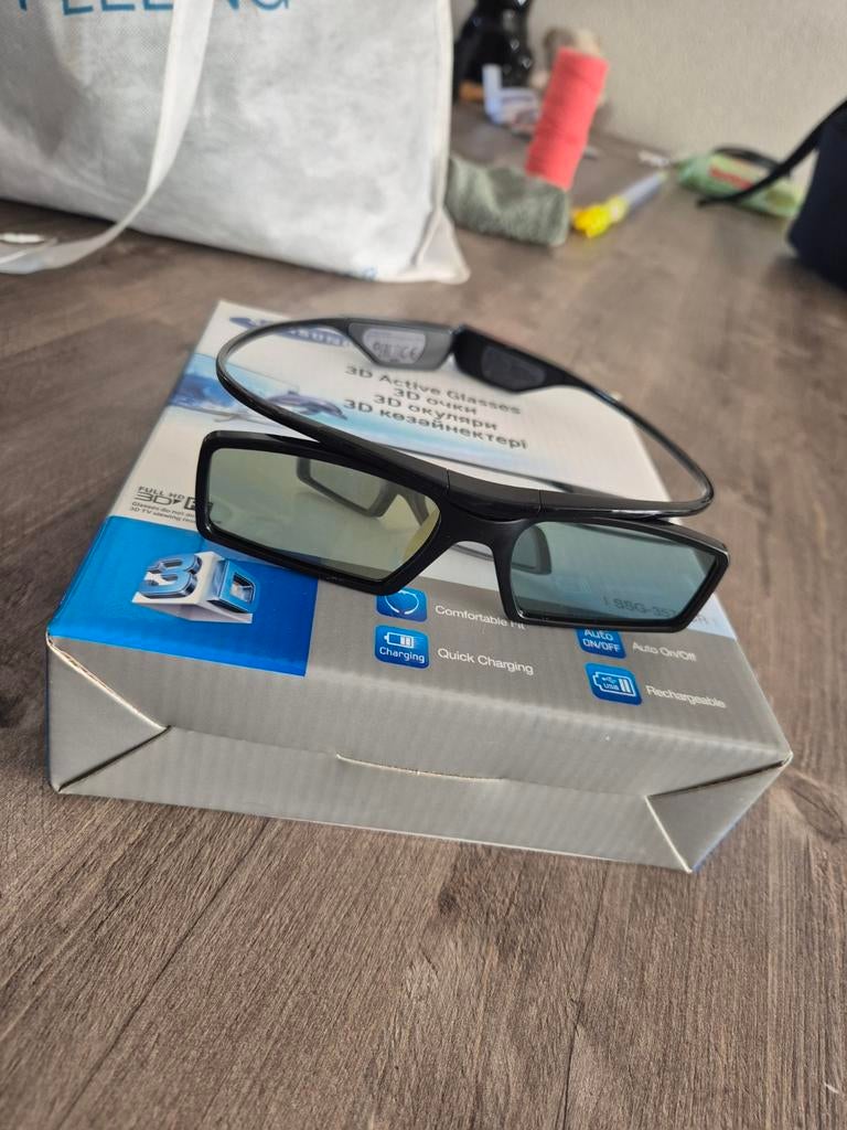 Samsung 3D Active Bril SSG-3570CR voor 3D TV, Ophalen, Zo goed als nieuw