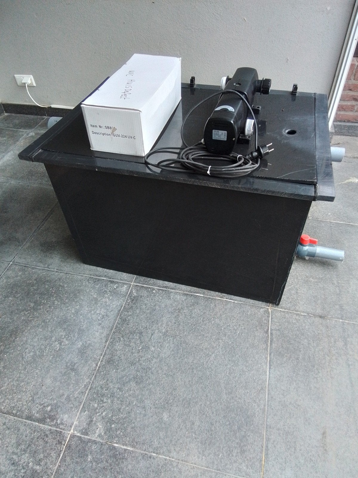 Complete Vijverfilter met 24W UVC voor helder vijverwater, Ophalen, Nieuw, Vijverfilter