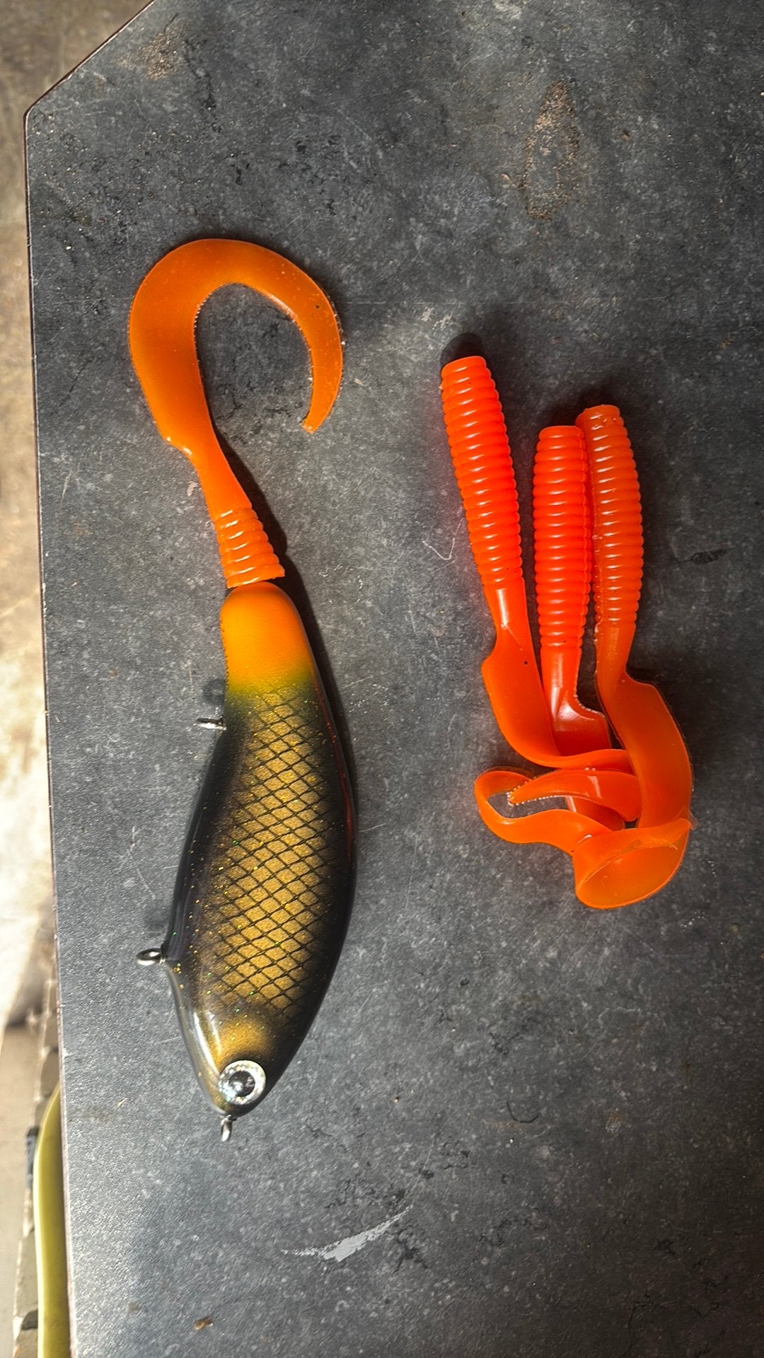 Handgebouwde jerkbait zweeds. JW lures, Watersport en Boten, Hengelsport | Roofvissen, Ophalen of Verzenden, Zo goed als nieuw