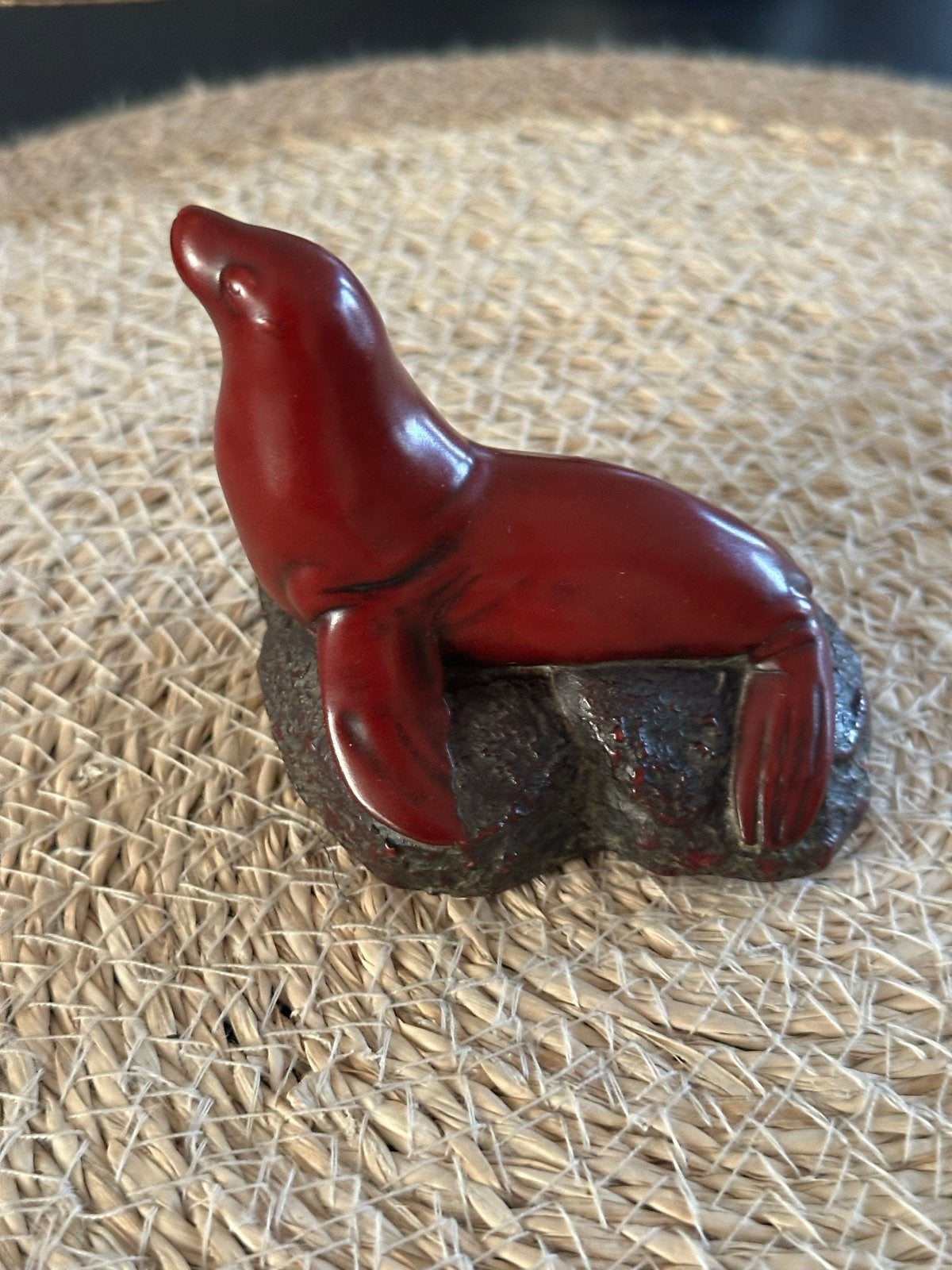 Vintage BOMA Zeehond Sculptuur, Verzamelen, Ophalen of Verzenden, Zo goed als nieuw, Dier