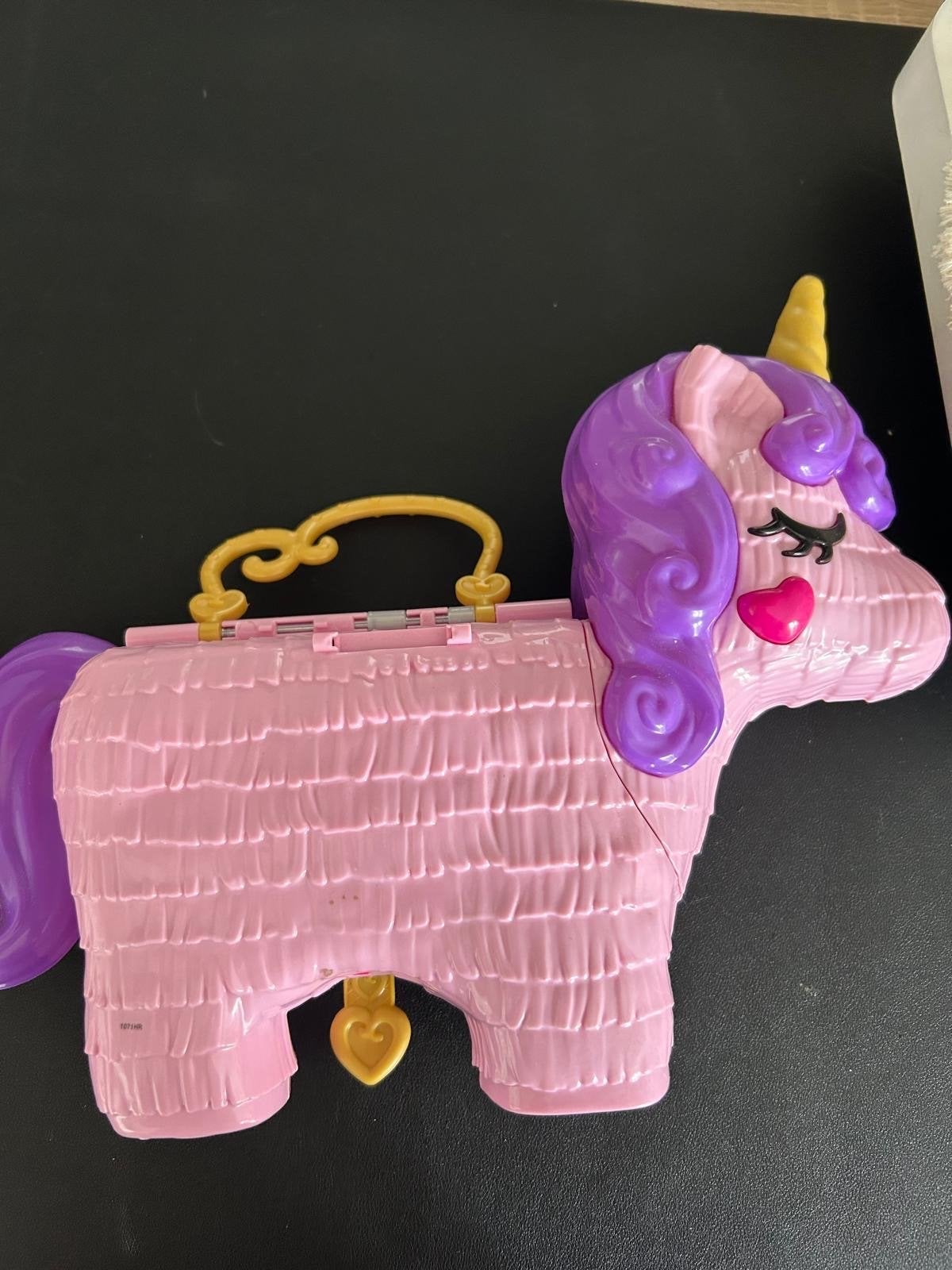 Polly Pocket Eenhoorn Pinata Speelset, Ophalen, Zo goed als nieuw, Overige typen