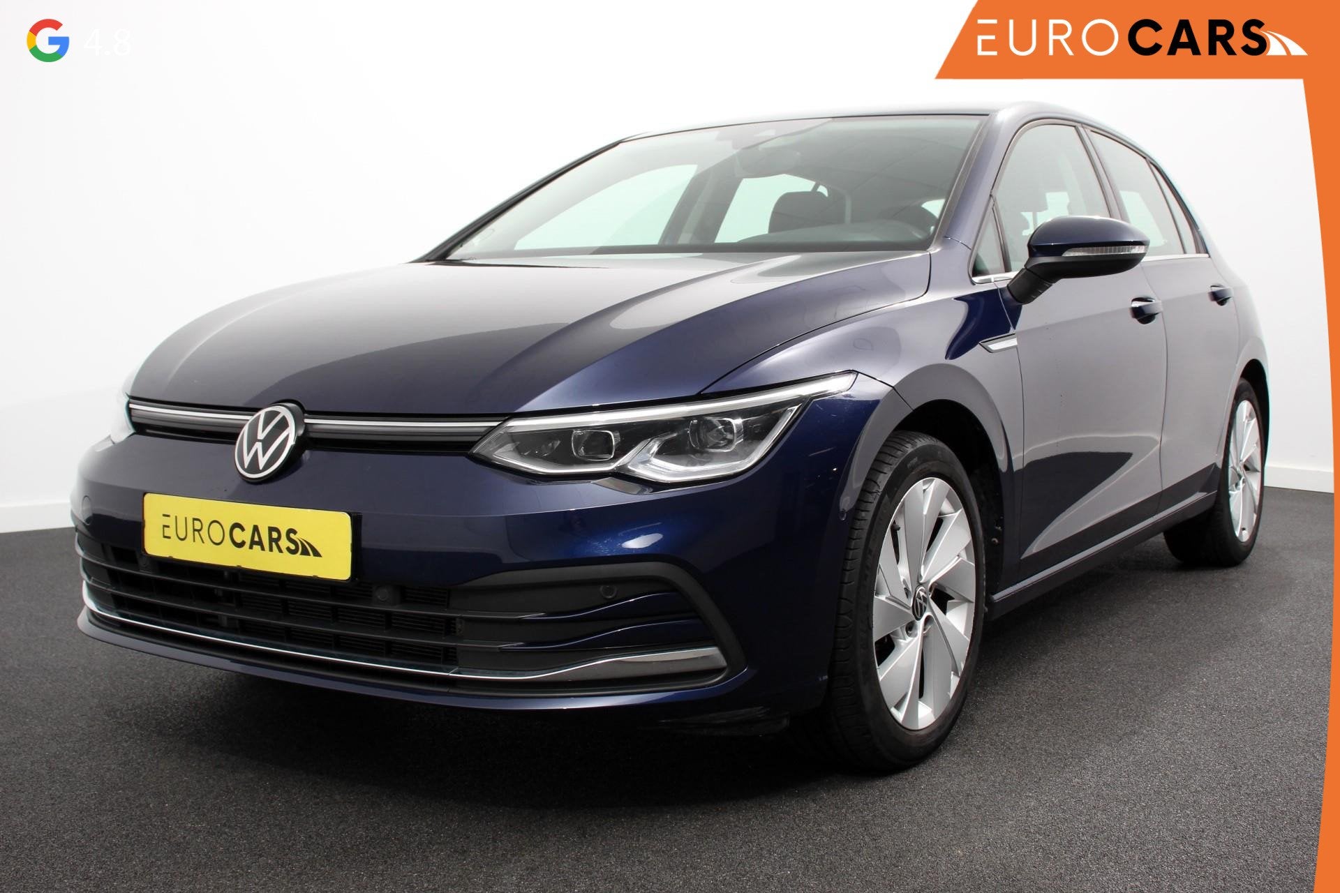 Volkswagen Golf 1.5 eTSI DSG Style 150 Pk Adaptive Cruise Co, 4 cilinders, Blauw, 162 pk, Golf