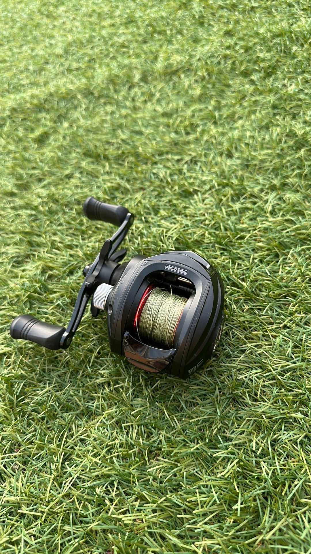 Spro powercatcher reel BC incl lijn, Ophalen of Verzenden, Zo goed als nieuw, Molen