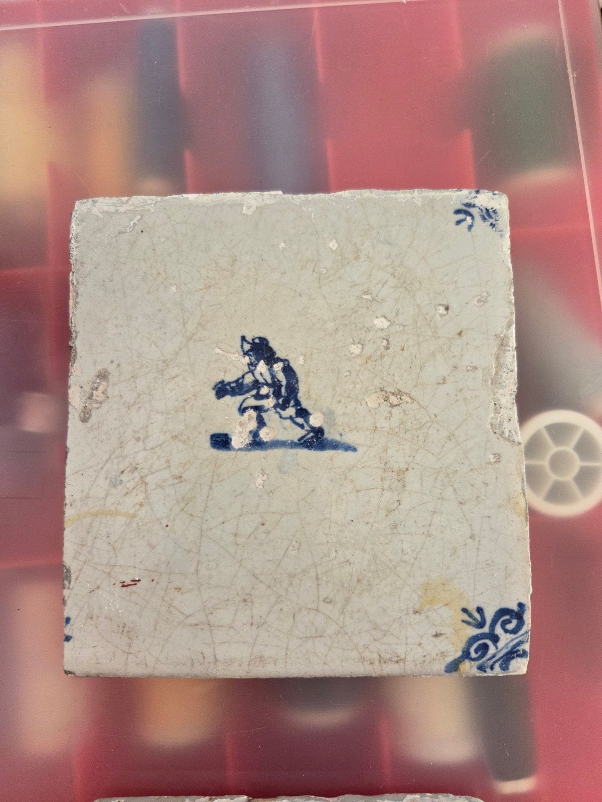 Antieke Delfts Blauwe Tegels met Diverse Afbeeldingen, Antiek en Kunst, Ophalen